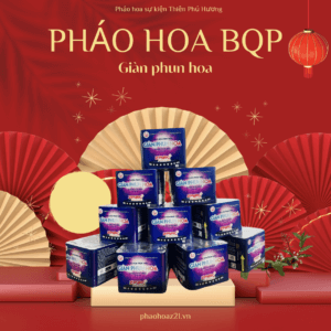 Pháo hoa giàn phun hoa 2023